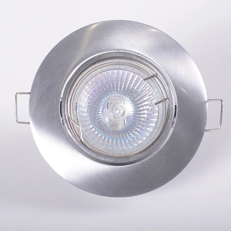 Gu10 Mr16 Halogen 12V Aluminum Downlight Recessed Compact Ceiling Light Fixture