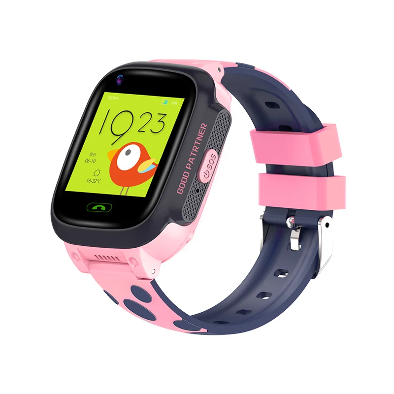 

Y95 Kids Smart Watch 4g Video Call IP67 Waterproof Smartwatch GPS Wifi Tracker Camera Watch Baby Watch, Pink blue