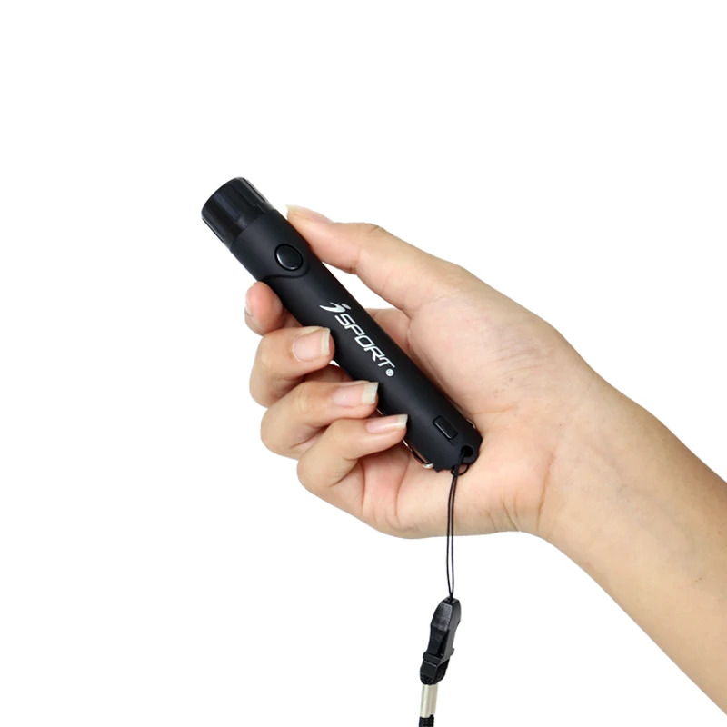 

Personal Hand Held Mini Safety Big Sound Electronic Survival Whistle, Black / yellow / any colors