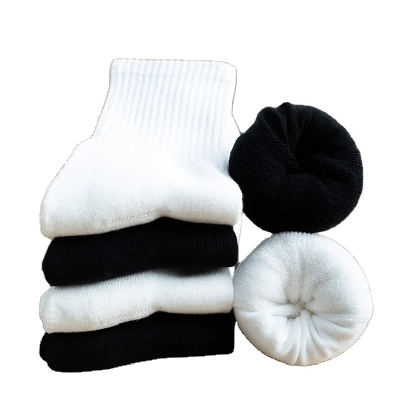 

White OEM Designer Custom Sock Crew Socks Cotton Black Sock Private Label Bamboo Sport with Logo Design Your Own Men for Men DRY, Custom color