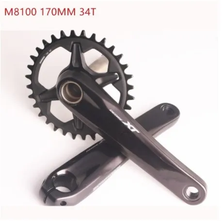 

SHIMANO original M8100 1X12 speed 170/175mm crankset 32T 34T 36T MTB bike bicycle without BB bicycle accessories