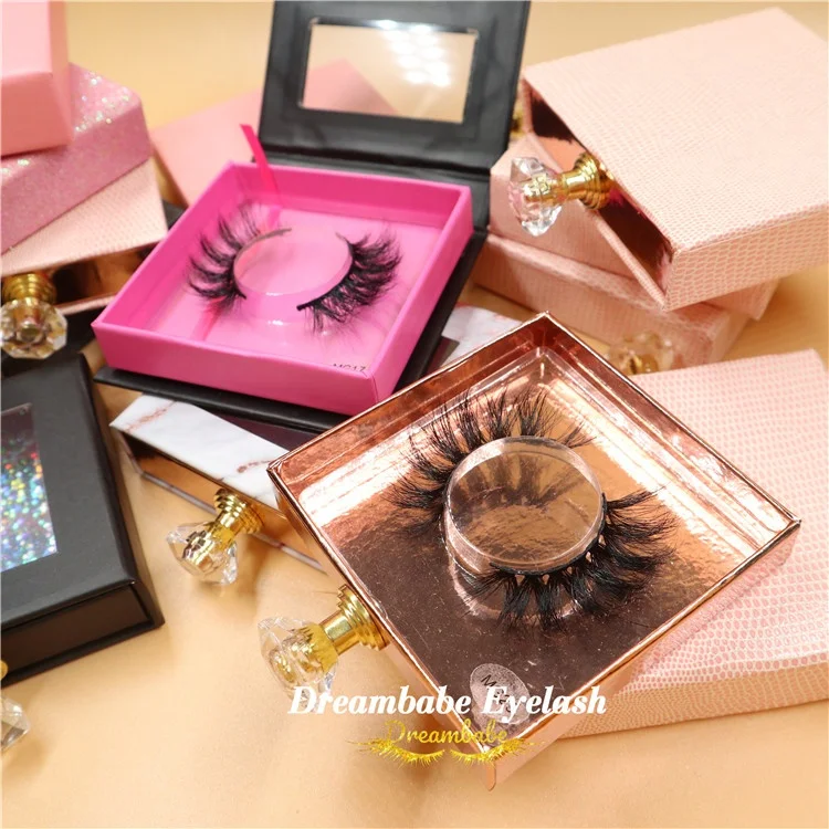

Lash Box Vendor 22 mm Mink Eyelashes Wholesale Real 3d Mink Eyelashes, Black color