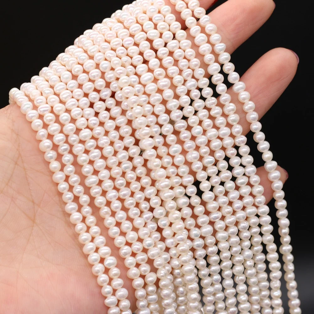

natural freshwater loose pearls strand material type pearl loose bead for jewellery making, White /pink/purple