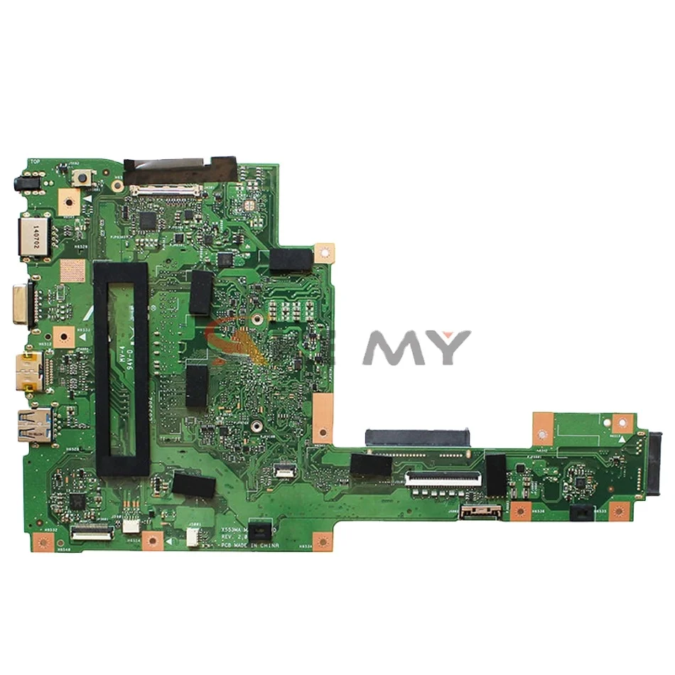 

original main board X553MA X553M A553MA D553M F553MA K553M mainboard N3530/N3540 4-Core Laptop motherboard for ASUS
