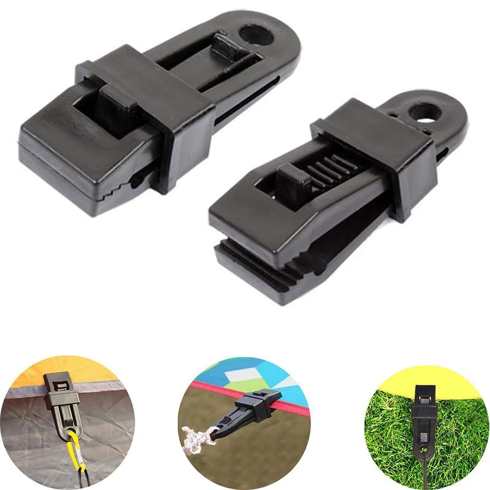 

Clips crocodile mouth High Quality Durable Premium Lock Grip Canopy Clamp for Awnings Camping Tarps Caravan Tent Clip, Customized color