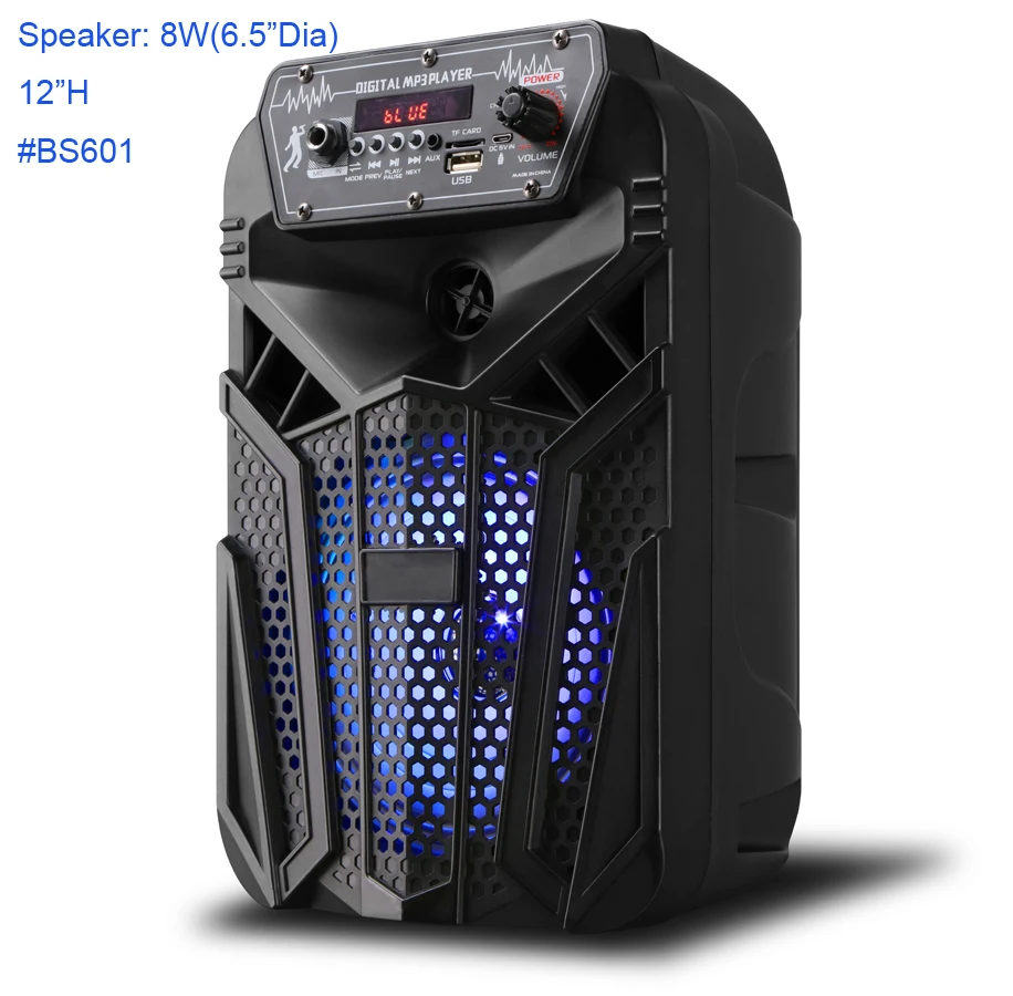 New popular DJ sound bluetooth speaker with LED light music system with USB FM support karaoke - ANKUX Tech Co., Ltd