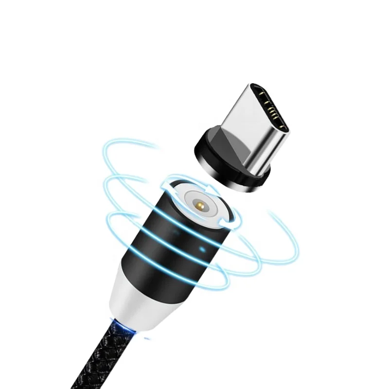 

Fast charging magnetic data cable type c lightning magnetic 3 in 1 data cable, Customized color