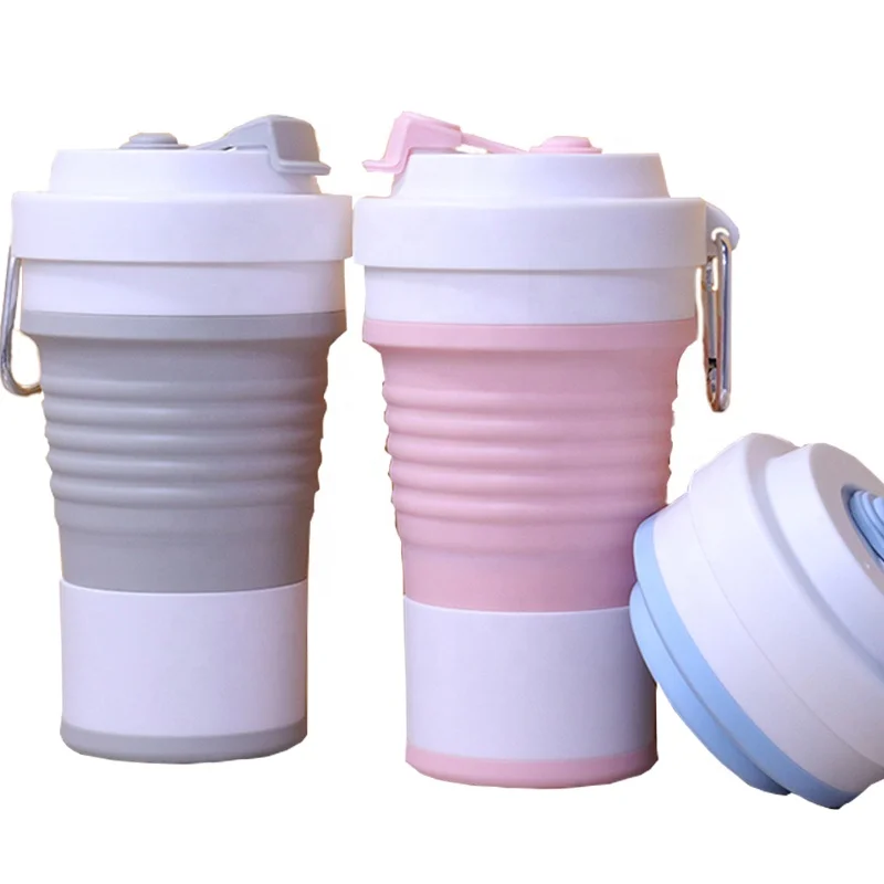

Wholesale Collapsible large 750ML New Design Silicone Cups