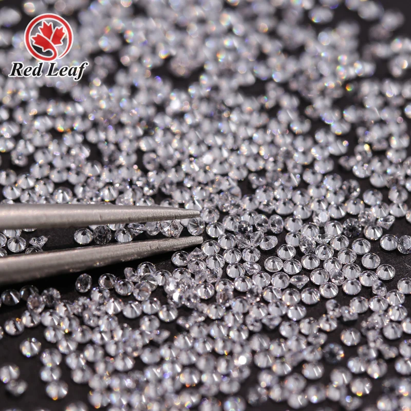 

Redleaf Gems Synthetic Cubic Zirconia CZ Stone 3A-5A Loose Zircon Diamonds Wholesale Priced Cubic Zirconia Gemstones