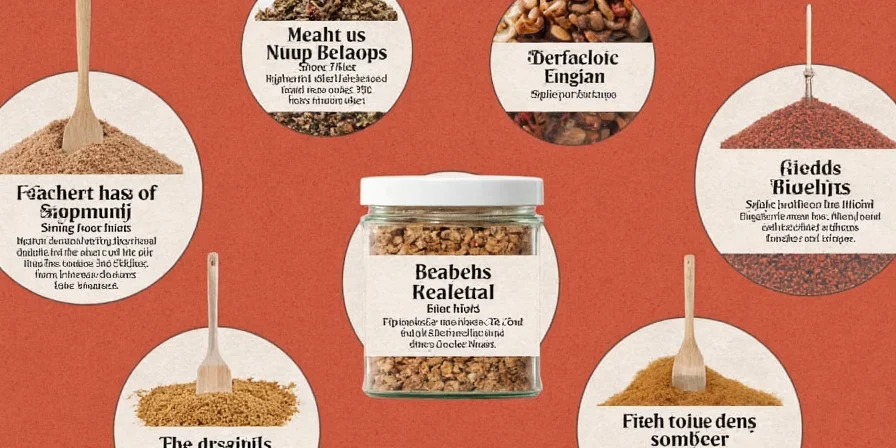 Portable spice kit with labeled mini containers