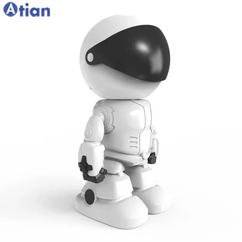 

50% Off Hot Selling Robot Automatic Tracking HD 1080P Wifi Wireless CCTV Camera Hidden Security IP Camera