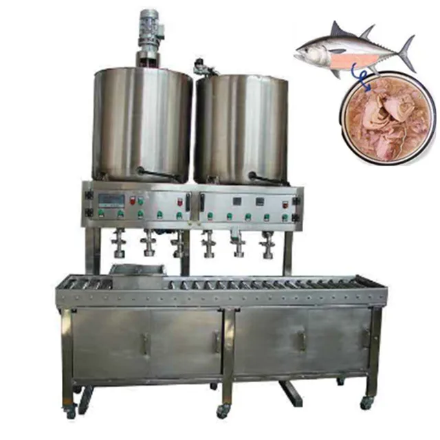 High Quality Tuna Chunks Canning Machine Buy Tuna Meat Filling