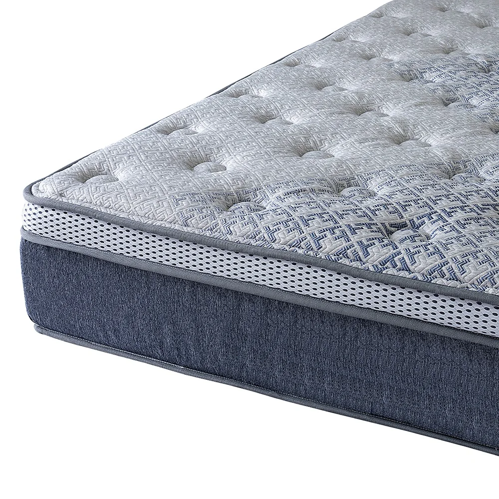 

Free Sample Mattress Colchone Luxury Queen King Matelas 12 inch For 7 Zone Pocket Coil Latex Spring Memory Foam Mattress