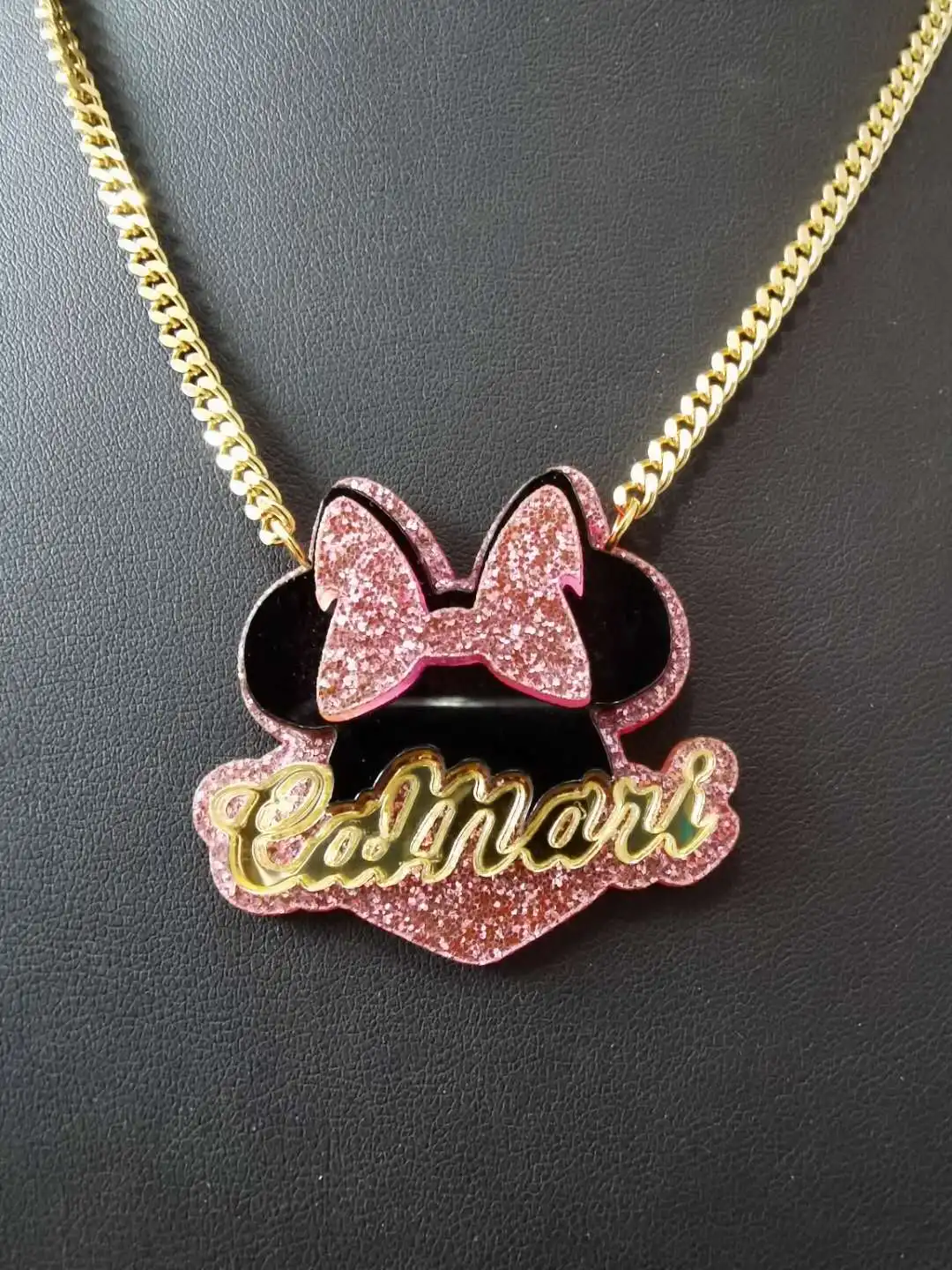 Hello Kitty Character Name Necklace 