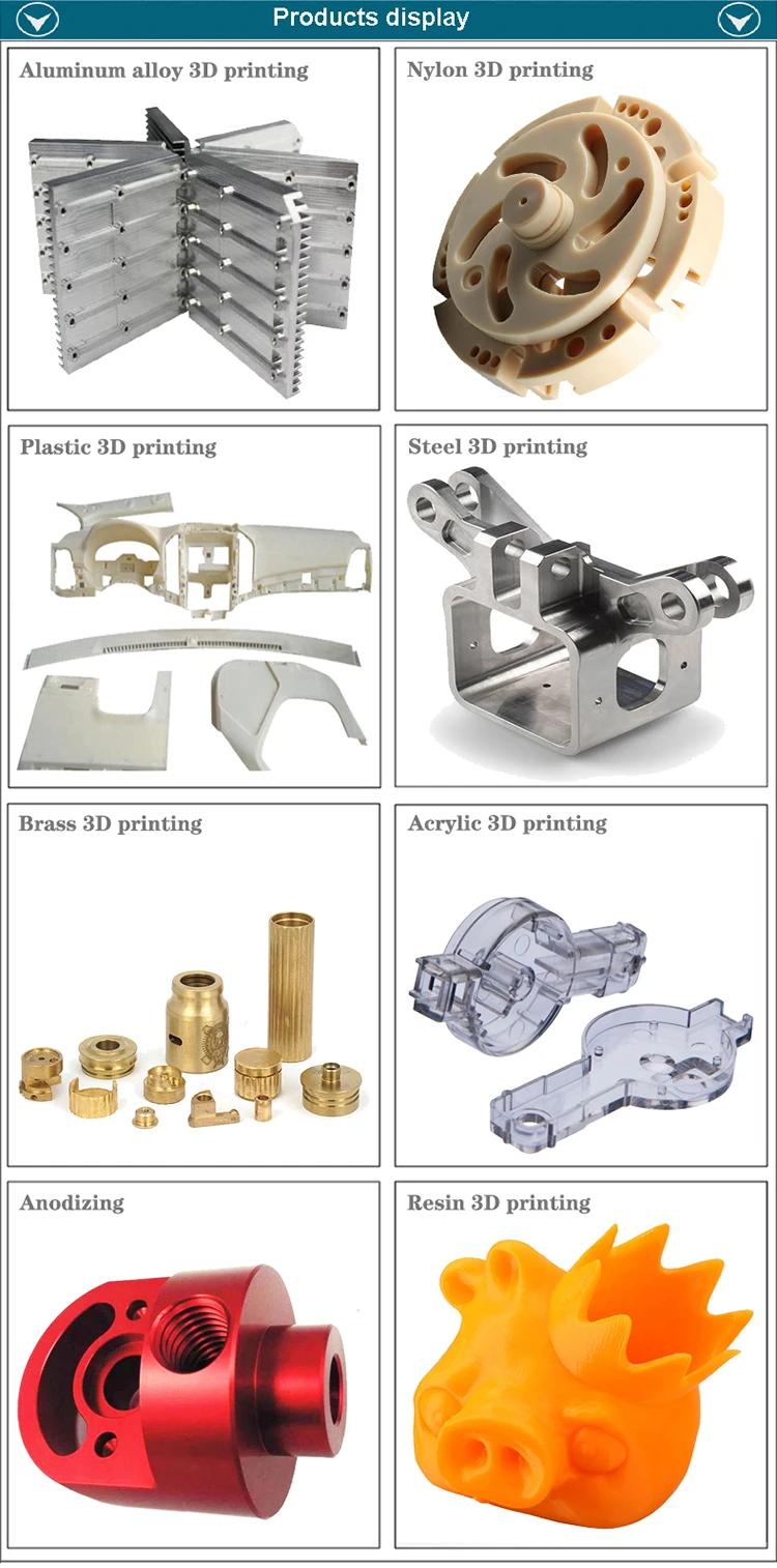Custom car Plastic Parts sla 3D Print and Silicone ABS Nylon Tpu Parts 3D Printing Service