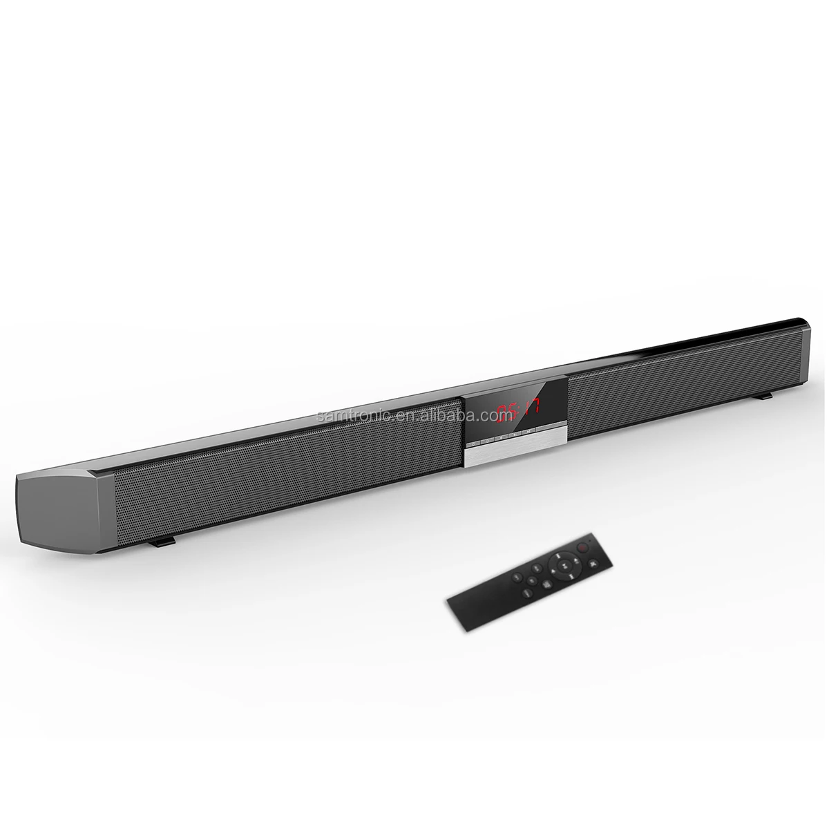 

Soundbar with Built-in Subwoofer, 34 Inch 40-Watts 4.0 Channel Wireless & Wired Sound Bars Home Theater Surround Sound, Black