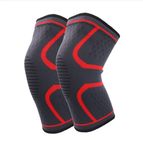 

Elastic Nylon Knee Pads Fitness Protective Gear Sports Kneepad Patella Brace Support for Basketball yoga knee pad, Customized color