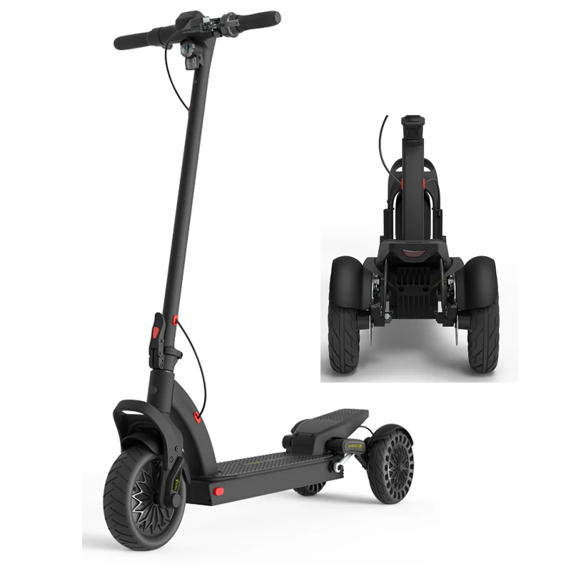 

EU warehouse new arrival original three wheels adult electric foldable scooter 300W battery fast charging 4hours, Customized