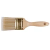 White Blue Sharpened Silk Polyester Paint Brush
