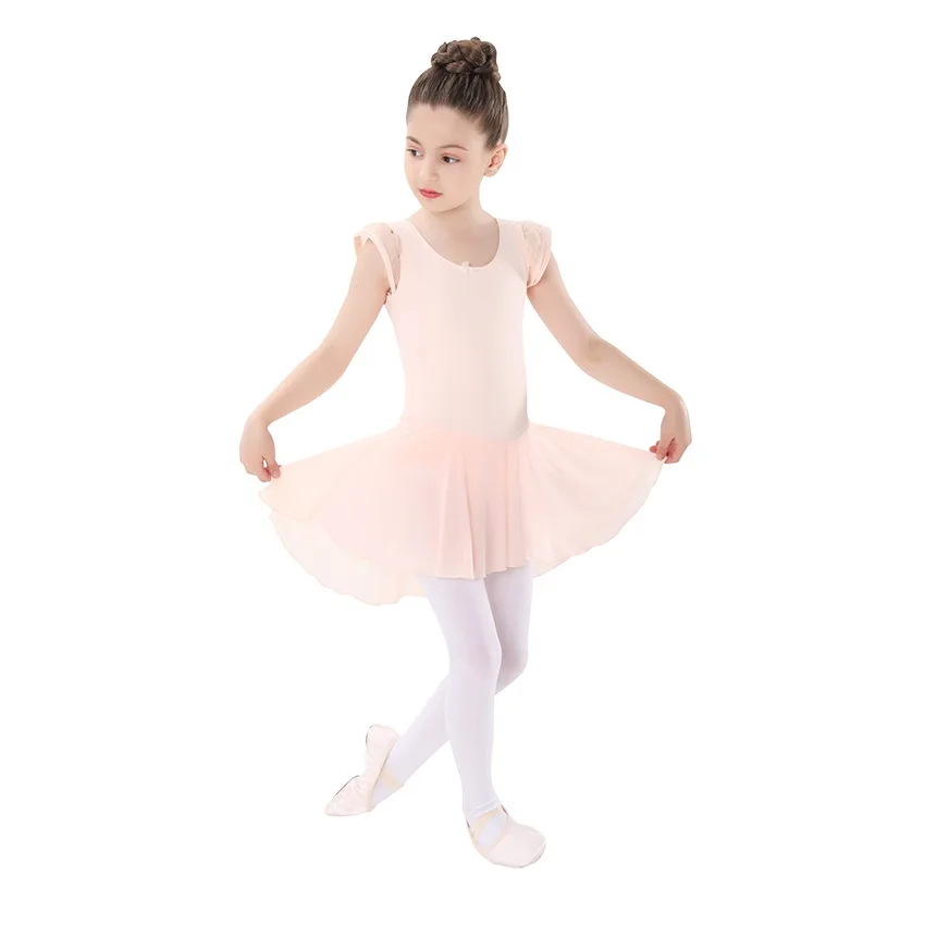 

Customized Girls' Indoor Sports Training Suit Ballet Performance Cloth Children's Tights Jumpsuit Dance Training Dancewear