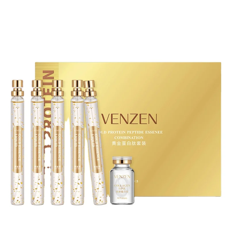 

Venzen gold protein peptide line carving for face lifting / Gold Protein Peptide Line Carving Face Serum