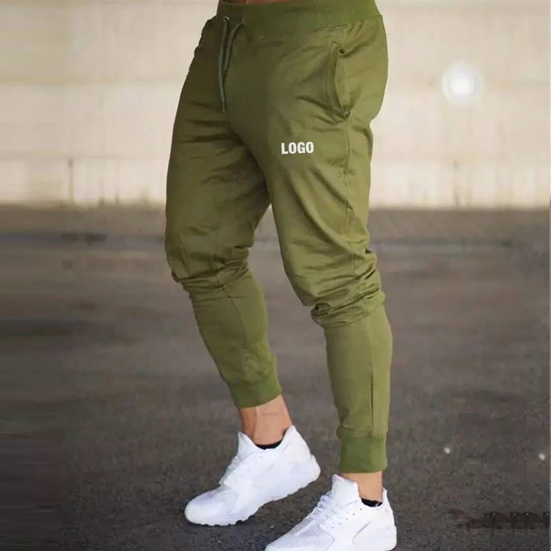 

Custom cotton sweatpants gym sports pants for mens jogger pant Mens Gym Joggers Training Fitness Sweatpants Jogger Tie-up Pants