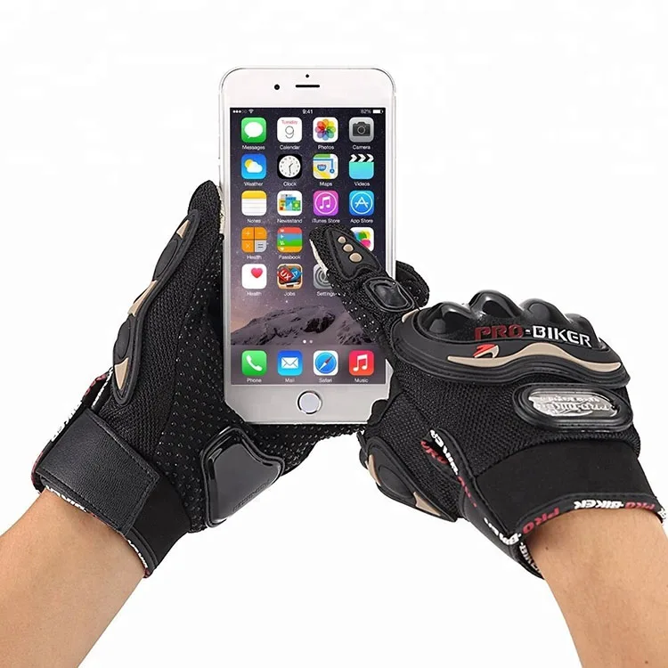 

Custom Motor Bike Gloves Touch Screen Water Proof Motorcycle Bike Gloves