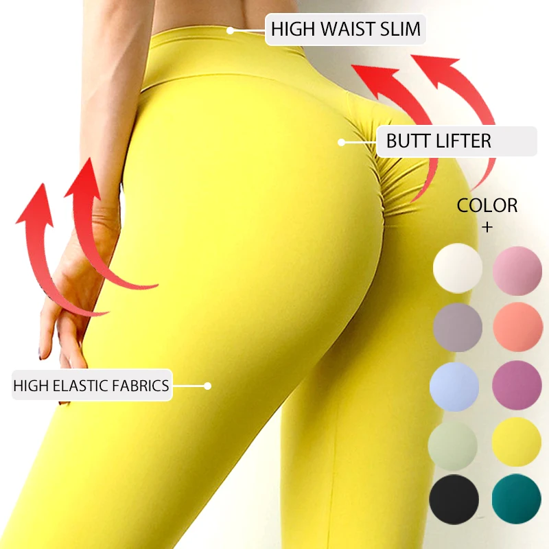 

Compression Tights Cargo Sweat Joggers Fitness Gym Active Leggings Pants High Waist Workout Nylon Yoga Pants For Women