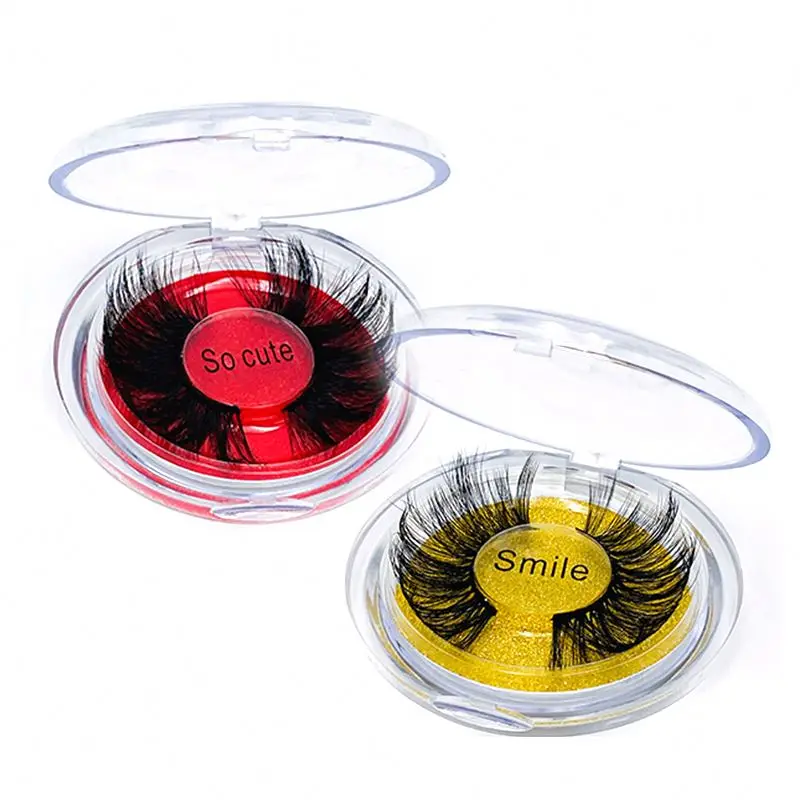 

7 Pairs Faux Mink Siberian Eyelashes 25Mm Lashes Fluffy Messy Packed