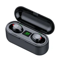 

f9 Tws Wireless Earphone bluetooths 5.0 Earbuds Mini Headset LED Stereo Headphone