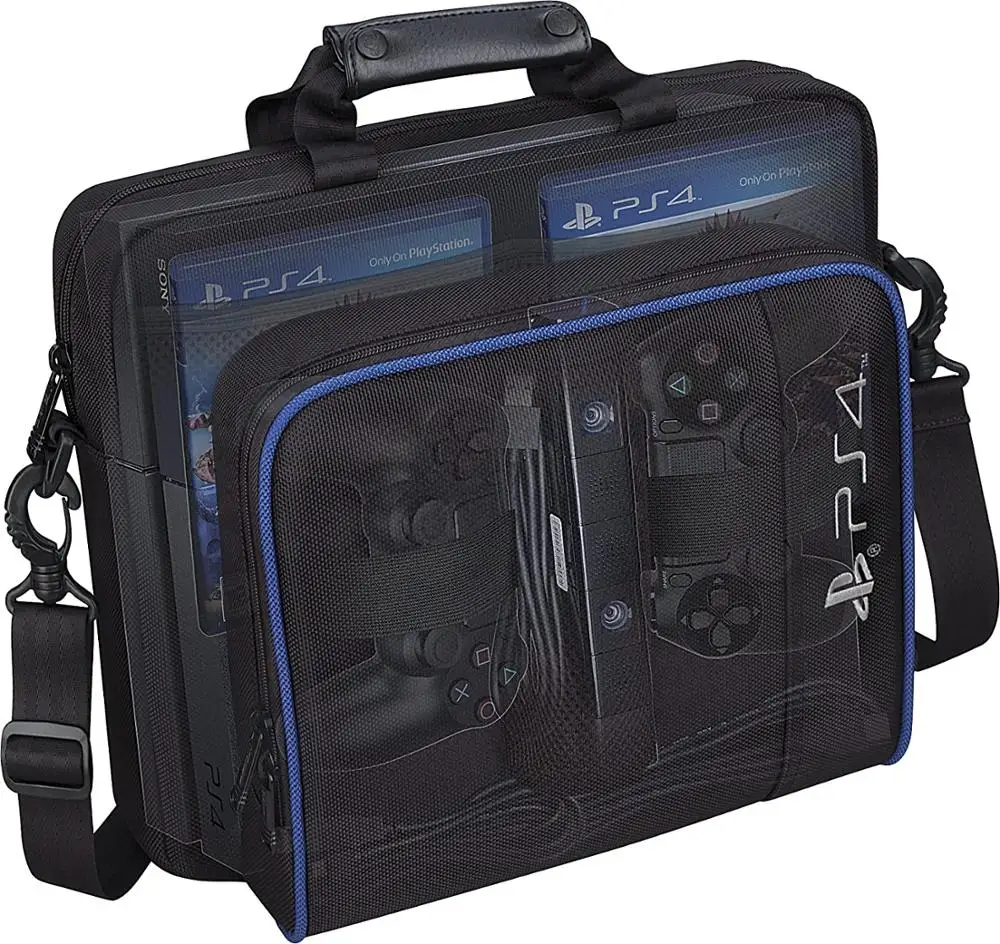 

Game System Case for Sony PS4 , PS4 Slim and PS4 Pro Systems and Accessories, PS4 Console Carry Travel Bag