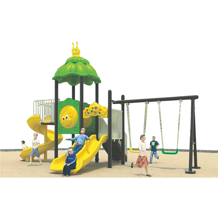 

new design kids entertainment oputdoor indoor entertainment equipment playground tiles with swing sets for sale JMQ-18137E, Customized color option