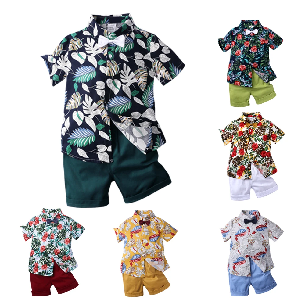 

kids boutique 2pcs boy clothing sets short sleeve children set summer kids clothing baby clothes, As picture