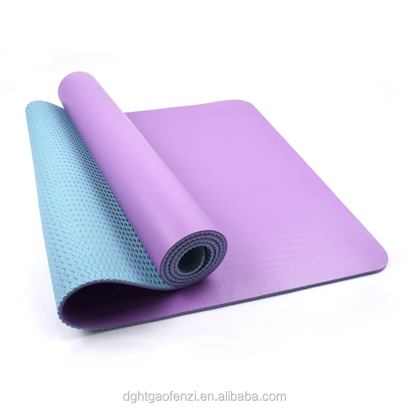 Rubber 6mm Pu Yoga Mats High Quality Eco Friendly Non Slip Natural Yoga ...