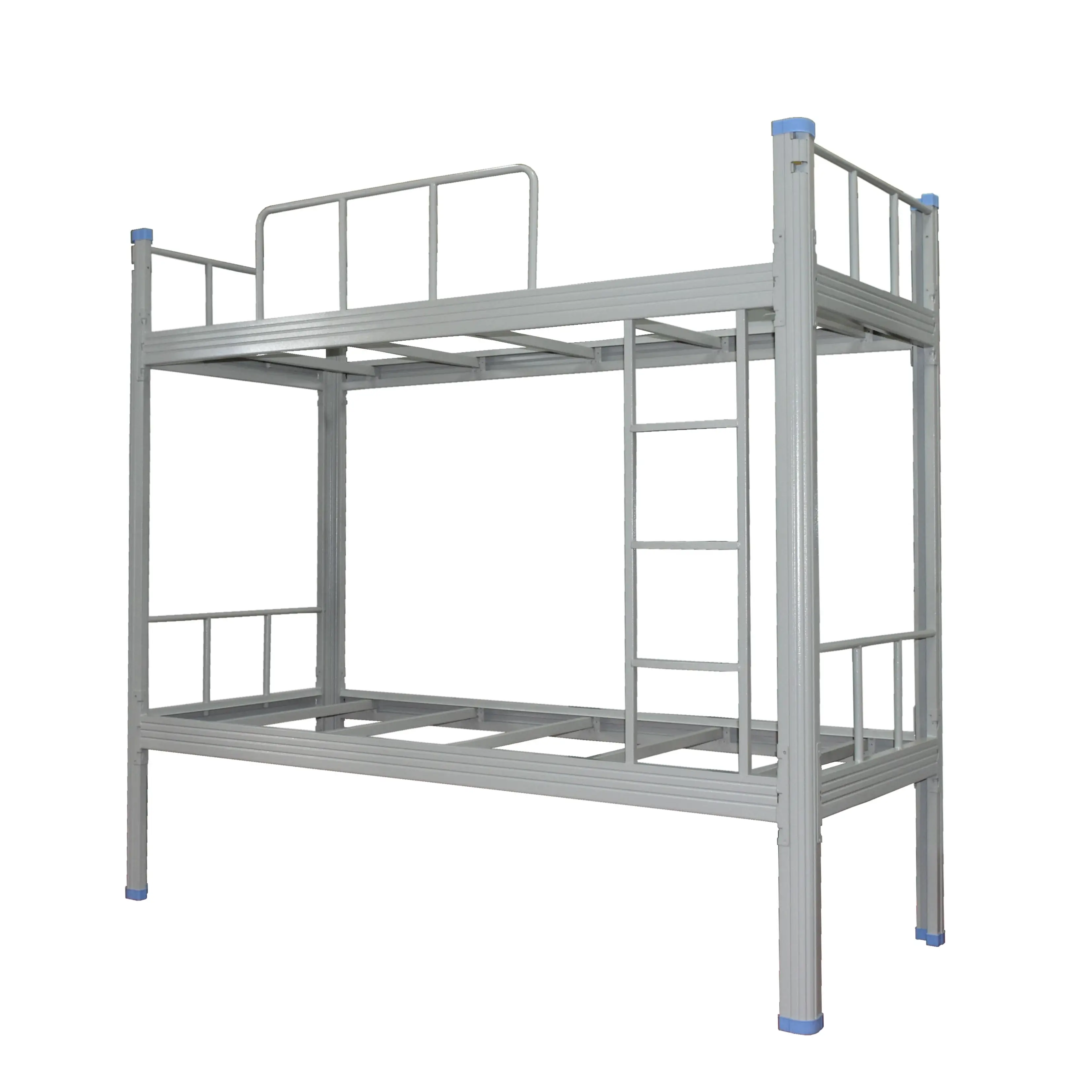 

steel bunk bed double matel bed for domirity school or home, Black,white or custom
