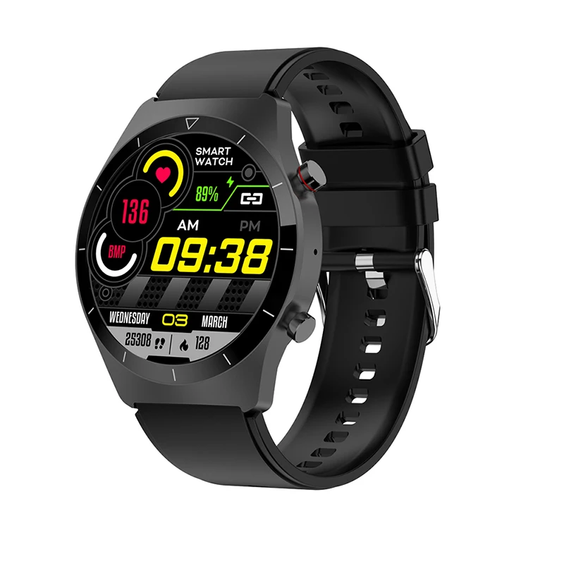 

ST5 Smart Watch Ip68 Waterproof Smart Watch Mulit Sport Mode Women Blood Pressure Silicone Sport Smartwatch, White black blue