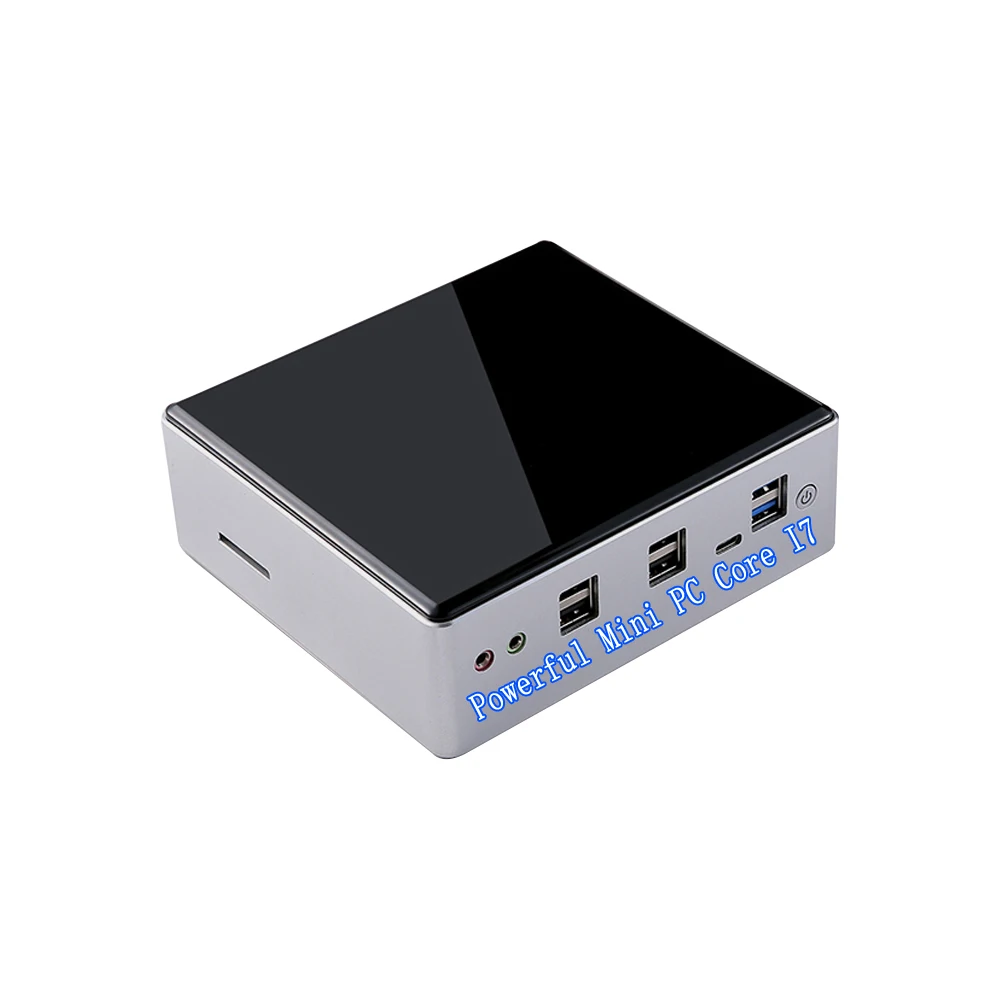 

Powerful Mini PC core I7 8250U small size dual lan DP HD-MI small pc table