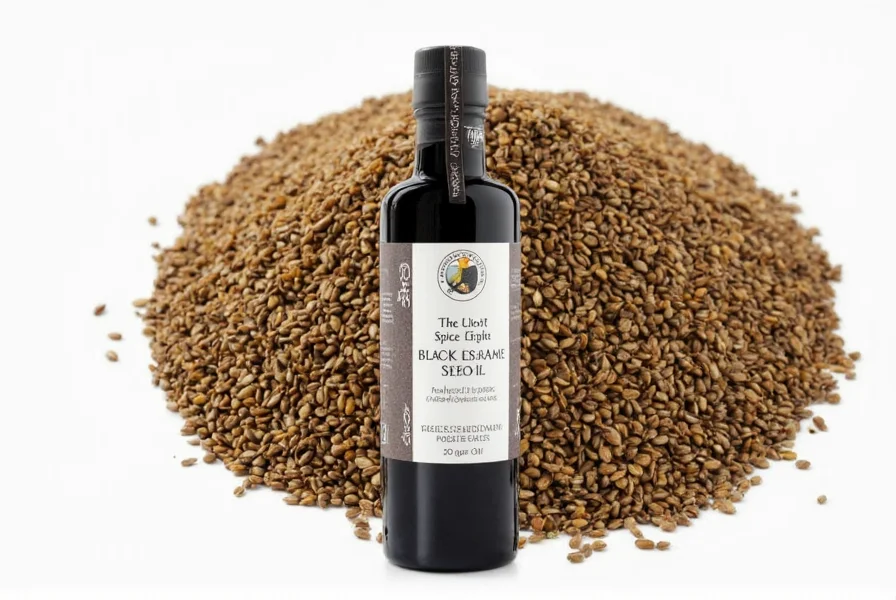 Black sesame oil products