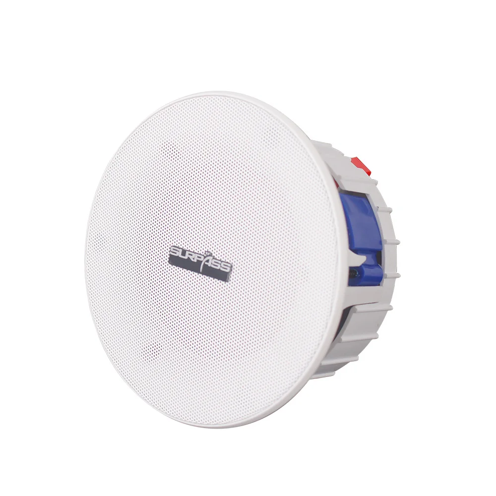 

Surpass Professional 4inch Ceiling Speaker Waterproof Marine Speaker Easy Installation