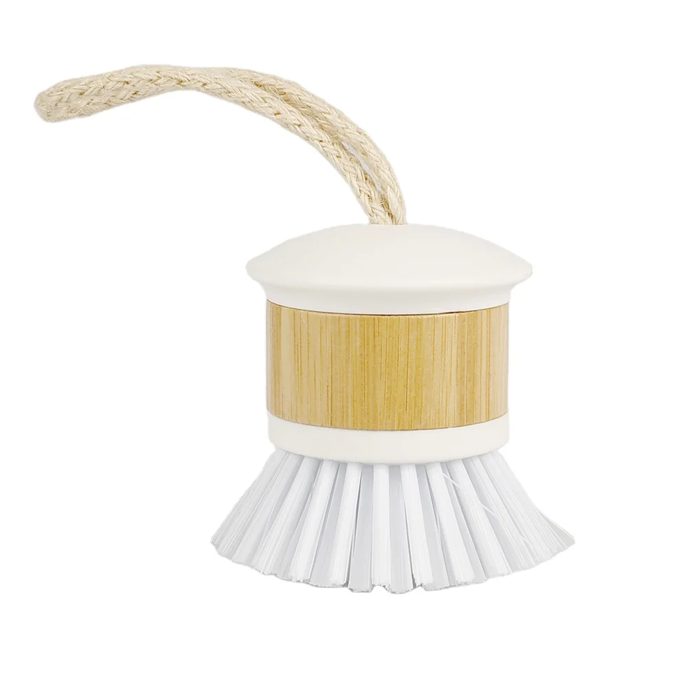 

Durable Using Easy Handle Eco Friendly Small Kitchen Mini Wooden Dish Cleaner Brush