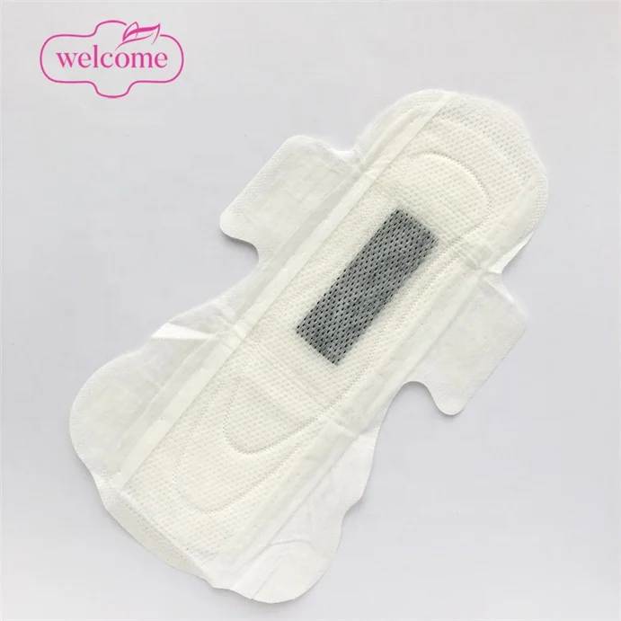 

hospital grade ion negative organic bamboo fiber sanitary material medicated sanitary pads napkin