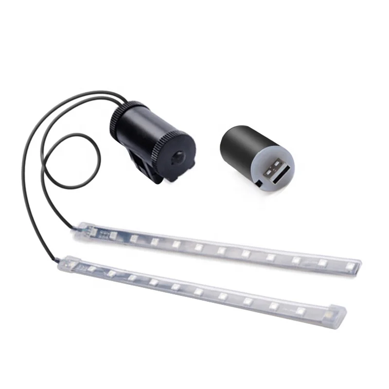 

New bicycle flame front fork and rear fork warning soft strip lamp bicycle usb LED frame decorative bicycle light lamp, Customized