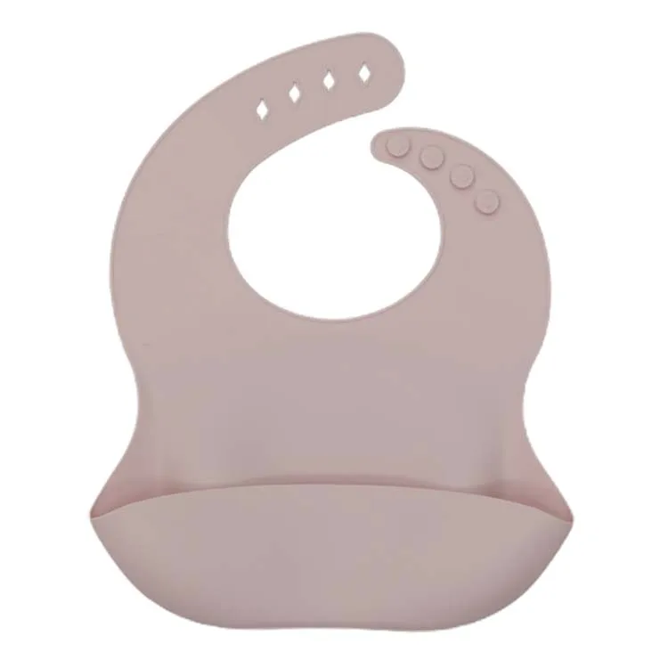 

2021 Amazon Hot sale waterproof skin-friendly feeding Baby boutique organic silicone baby bibs for infant babies, Customized color