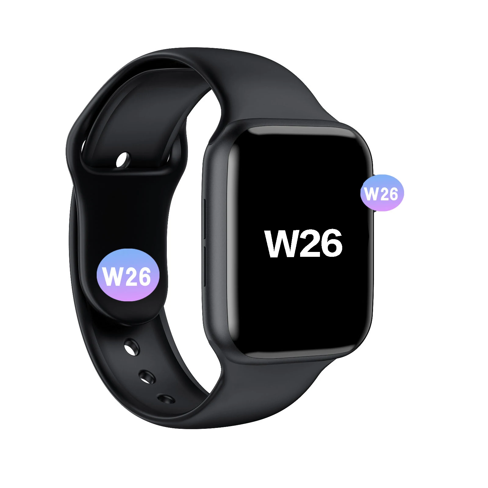 

W26 1.75inch Touch Screen Wristwatches Heart Rate Relojes Inteligentes IP68 Waterproof Smartwatch W26