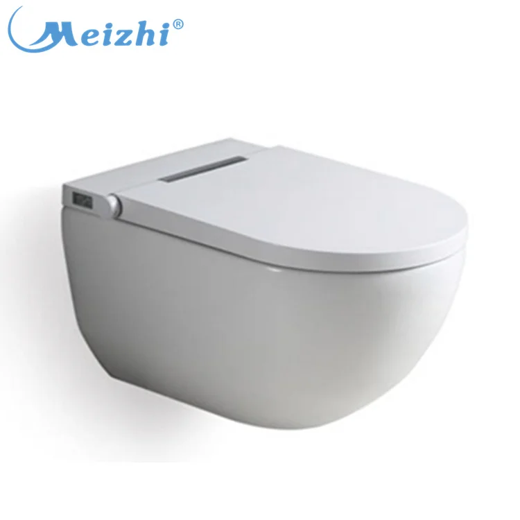 New style hanging electronic toilet auto flushing wall hung smart toilet