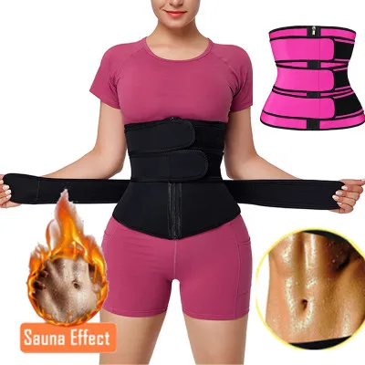 

Wholesale Price Waist Trainer Neoprene Belt Weight Loss Cincher Tummy Control Strap Slimming Sweat Fat Burning Belt for Women, As the pictures show