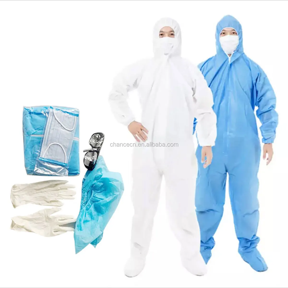 
Disposable Protective PPE coverall kit  (1600051301649)