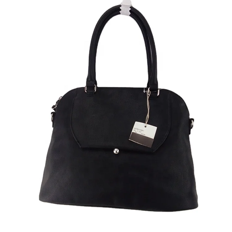 

Casual PU Leather Handbags Carrier Bag with Japan Quality, Black