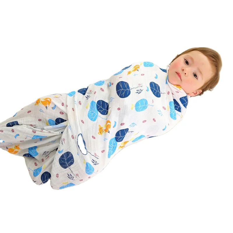 

Baby Blankets Soft Organic Cotton Baby Blanket Swaddle Baby Blanket