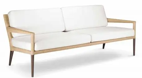 
Outdoor furniture Plastic rattan woven sofas and sunlounger sunbed series with cushion 